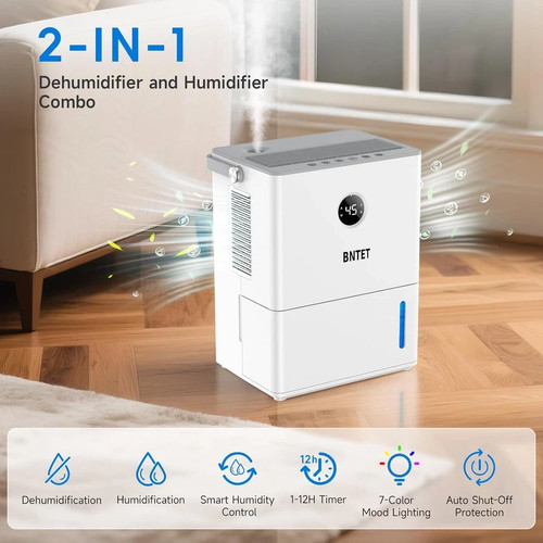 Dehumidifier and - 2-in-1,