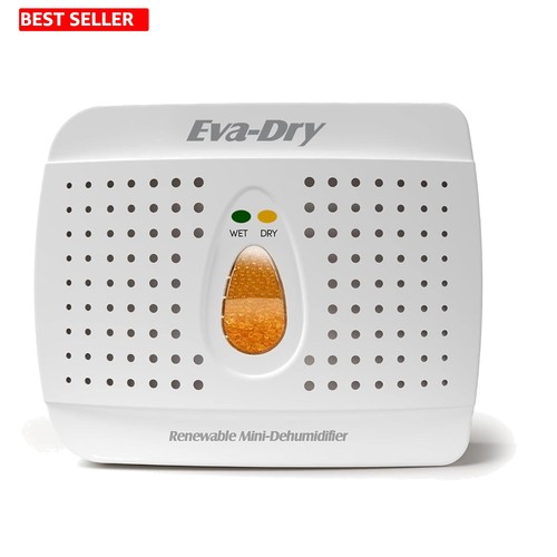 Sleek white mini dehumidifier - sleek,
