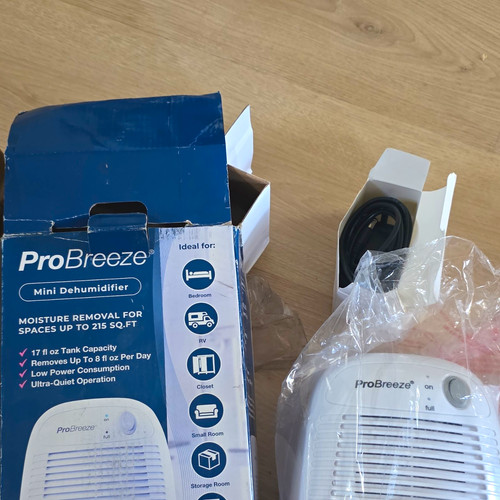 Pro breeze mini dehumidifier - pro,